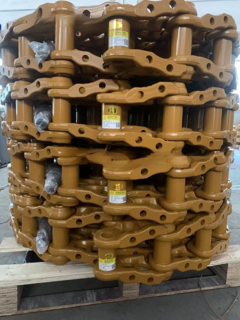 أجزاء الهيكل السفلي للحفار - سلسلة الجنزير ومجموعة وصلة الجنزير R210LC-7