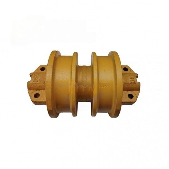 رولر سفلي (بكرة جنزير) بشفتين (Double Flange) D50 (131-30-00332) لقطع الهيكل السفلي للبلدوزر