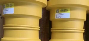 قطع غيار الهيكل السفلي للحفار SK200-8 - رولر سفلي (بكرة سفلية)