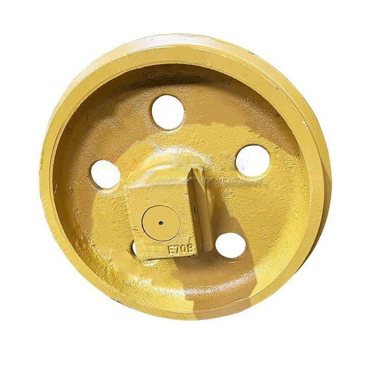 بيع بالجملة - مجموعة عجلة شد (Idler) E70B مع نابض (سبرينج) ومجموعة شد الجنزير (Track Adjuster)
