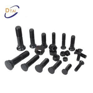 مسامير وصواميل بلاطة الجنزير (Track Pad Bolts And Nuts) للحفار (Bolt&nut) M20.5*55